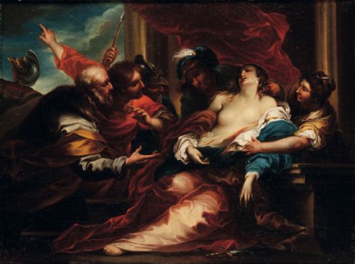 Morte di Lucrezia - VENDUTO